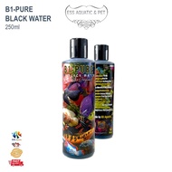 B1-PURE Black Water 250ml Channa & Arowana Active,  Water Softening Agent, pati ketapang, regulate p