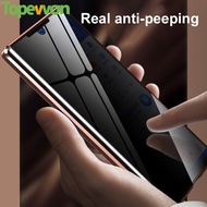 For Samsung Galaxy S24 S23 S22 S21 S20 Ultra Phone Case Magnetic Tempered Glass Privacy Metal Cover 