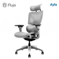 Flujo Ayla Ergonomic Chair - Premium Office &amp; Gaming Chair Lumbar Support Home &amp; Work