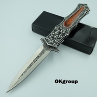 OKgroup NB001-NC Folding knife มีดพับพกพา มีดพกพา มีดเดินป่า มีดสวยงาม มีดแคมป์ปิ้ง 7CR13MOV ยาว 9.