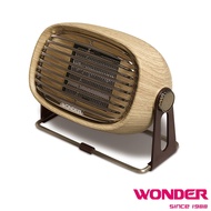 【WONDER】復古風陶瓷電暖器 WH-W25F-美