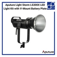 Aputure Light Storm LS 300X (C300X) LED Light Kit with V-Mount Battery Plate