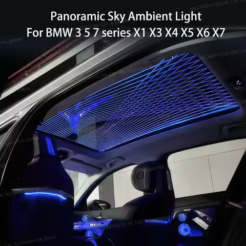 Panoramic Sky Ambient Light For BMW 3 series X3 X4 X5 X6 X7 G20 G01 G05 , For BMW Roof Window Ambien