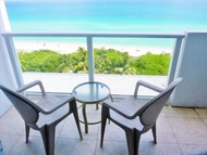 Studio with balcony and ocean view