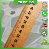 Thước kẻ gỗ 50cm Đăng Minh