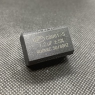 Capacitor CBB61-S 1.2UF400VAC P:27mm Induction Cooker Capacitor