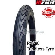 FKR TAYAR RS980 70/90-17 , 80/90-17 Tubeless Tyre Storm Bunga Corsa Sport Rain