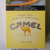 Diskon Rokok Tembakau Camel Kuning 20 Batang / Slop (1 Bungkus)