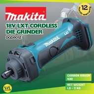 MAKITA DGD801Z 18V 6MM 38MM (1-1/2'') Cordless Die Grinder (Without Battery & Charger) Machine Grind