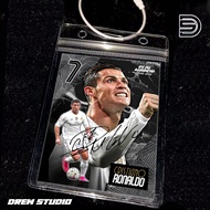 Drew Original Royal Madrid'BBC'C Robel Benzema Galaxy Battleship Homemade Football Star Card