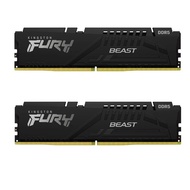 32GB (16GBx2) DDR5 5600MHz RAM (หน่วยความจำ) KINGSTON FURY BEAST DDR5 (BLACK) Model : KF556C40BBK2-3
