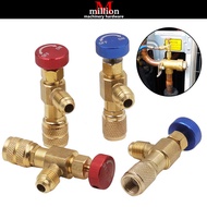 R410A R32 R22 Refrigeration Charging Valve Adapter Air Conditioning Safety Gas Valve Kit R410A R32 R