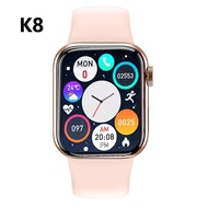 Samsung สมาร์ทวอทช์ Smart Watch K8 Pro 1.75 Full Touch นาฬิกาอัจฉริยะ นาฬิกาบลูทูธ จอทัสกรีนIOS Android สมาร์ทวอท วัดชีพจร นับก้าวนาฬิกาข้ ของแท้100%