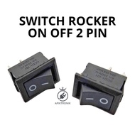 2 Pin ON OFF Rocker Switch – Large Rocker Switch 15x21mm