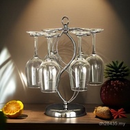 Wrought Iron Glass Holder New Style Wine Cabinet Decoration Upside Down Red Wine Goblet Holder Disas