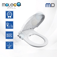 Modern Depot Universal Bidet Seat Cover (S-EX) D Shape Bathroom Toilet Seat Cover Penutup Tandas Dud