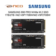 SAMSUNG 990 PRO NVMe 2.0 W/O HEATSINK - 1TB / 2TB / 4TB