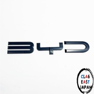 YD ATTO3 YUAN PLUS 3D ABS Sticker Car Front Emblem Badge Decals for BYD Act 3 Black Badge Logo Emble