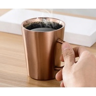 310/350ml 304 Stainless Steel Double Layer Mugs Coffee Cup Creative Water Cup Heat Insulation Beer C