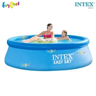 (ผลิตภัณฑ์สำหรับทารกแรกเกิด) สระว่ายน้ำ Intex ชุดง่าย8ฟุต X 24นิ้ว (2.44X0.61เมตร) 28106แบบจำลอง