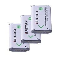 3Pcs 1600mAhNP-BX1 NP BX1 Camera Battery pack for SONY DSC RX1 RX100 RX100iii M3 M2 RX1R WX300 HX300