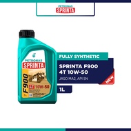 PETRONAS Sprinta F900 4T 10W50 Fully Synthetic Engine Oil (1L/1.2L)