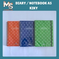 KIKY A5 SPIRAL NOTEBOOK DIARY