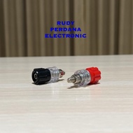 ZL99 BINDING POST SOCKET BANANA SOCKET 4MM TRANSPARENT MEDIUM 36MM