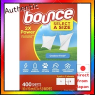 < BOUNCE Bounce > Dryer Sheet for Dryer Fabric Softener Sheet Outdoor Fresh (16cm × 15cm) < 400 shee