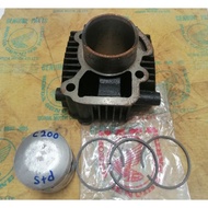 NOS Honda 90/CM90/C200/CA200/CT200 Cylinder Jug Barrel + Piston + Ring Set Part No.12101-030-600 (10