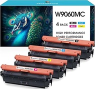 MasaiMara W9060MC W9061MC W9062MC W9063MC Compatible Toner Cartridges Replacement for HP Color Manag