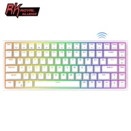 [SG Seller/Stocks]Royal Kludge RK84 Hot Swappable Bluetooth Wireless RGB Mechanical Gaming Keyboard - 84 keys (75%)
