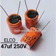 (1 Piece) ELCO CAPACITOR 47UF 250V ELCO CAPACITOR 47UF 250V ELCO CAPACITOR 250V 47UF ELCO 47UF 250VO