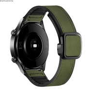 Crazy Horse Leather Magnetic Buckle Adapt to Patriot GT8 Smart Watch Strap v8 Belt aigo GT 3mini Wat