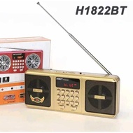 Multi-Function JOC FM Radio Bluetooth Speaker - Rechargeable USB/TF Card/AUX Portable Audio