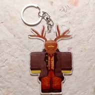 GANTUNGAN Cultist 99 Nights In The Forest keychain 99 Night in the Forest keychain