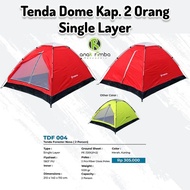 TENDA Easy DOME 2-man Capacity Climbing Tent SINGLE LAYER MONODOME PRO GREAT OUTDOOR
