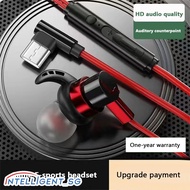 Gaming Earphone With Mic Headset For Pubg 3.5mm/type C Handphone Laptop Computer [intelligent]