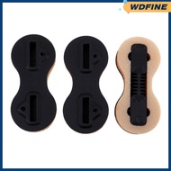 Wdfine 3 cái/bộ Fusion cắm ván lướt sóng phích cắm vây sufboard vây hộp trắng/đen trắng 2x9 + 1x0deg