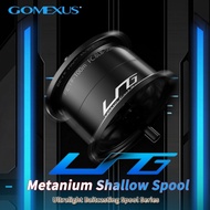 Gomexus Shallow Spool For 2020 2022 2023 metanium Baitcasting Fishing Reel Spool Line Rolling Cup Re