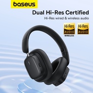 Baseus H1i Wireless Headphones Bluetooth Earphones Bluetooth 5.3 Stereo HiFi Music with Rotating Noise-Cancelling Microphone Sports Gaming Headset