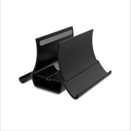 ONE - 【黑色】直立式 筆記本電腦 收納支架 | 自動抓緊物件 | Macbook |iPad |平板電腦 | Notebook 桌面儲物節省空間