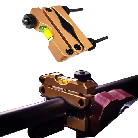 AR15 M4 M16 Scope Level Mounting Kit, Universal Bubble Leveling Tool, Magnetic Rifle Scope Mount Kit