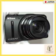 【 Used 】 Nikon Digital Camera S9700 30x Optical Zoom 16.05 Megapixels Precious Black S9700BK