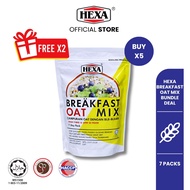 HEXA Breakfast Oat Mix 350g Bundle Deal (BUY 5 FREE 2)