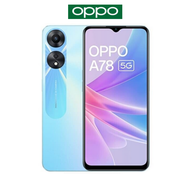 (PROMO PRICE)OPPO A78 5G Smartphone | 8GB RAM + 256GB ROM | FHD+ AMOLED Display | 67W SUPERVOOC | 50