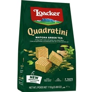 ล็อกเกอร์ เวเฟอร์สอดไส้ครีมชาเขียวมัทฉะ Loacker Wafer Matcha Green Tea 110g.
