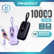 [CCC] PINERGY PG-985 10,000mAh 22.5W Fast Charge Build-In Cables Powerbank PN876 Pineng Powerbank