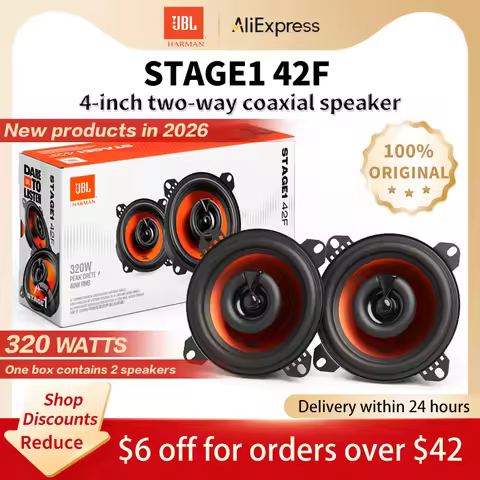 JBL car audio speaker 4-inch coaxial speakers 2-way stereo speakers car subwoofer full-frequency twe