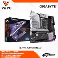 Gigabyte B760M AORUS ELITE AX Intel B760 Express Chipset Wi-Fi 6E AX211 LGA1700 socket Micro ATX Mot